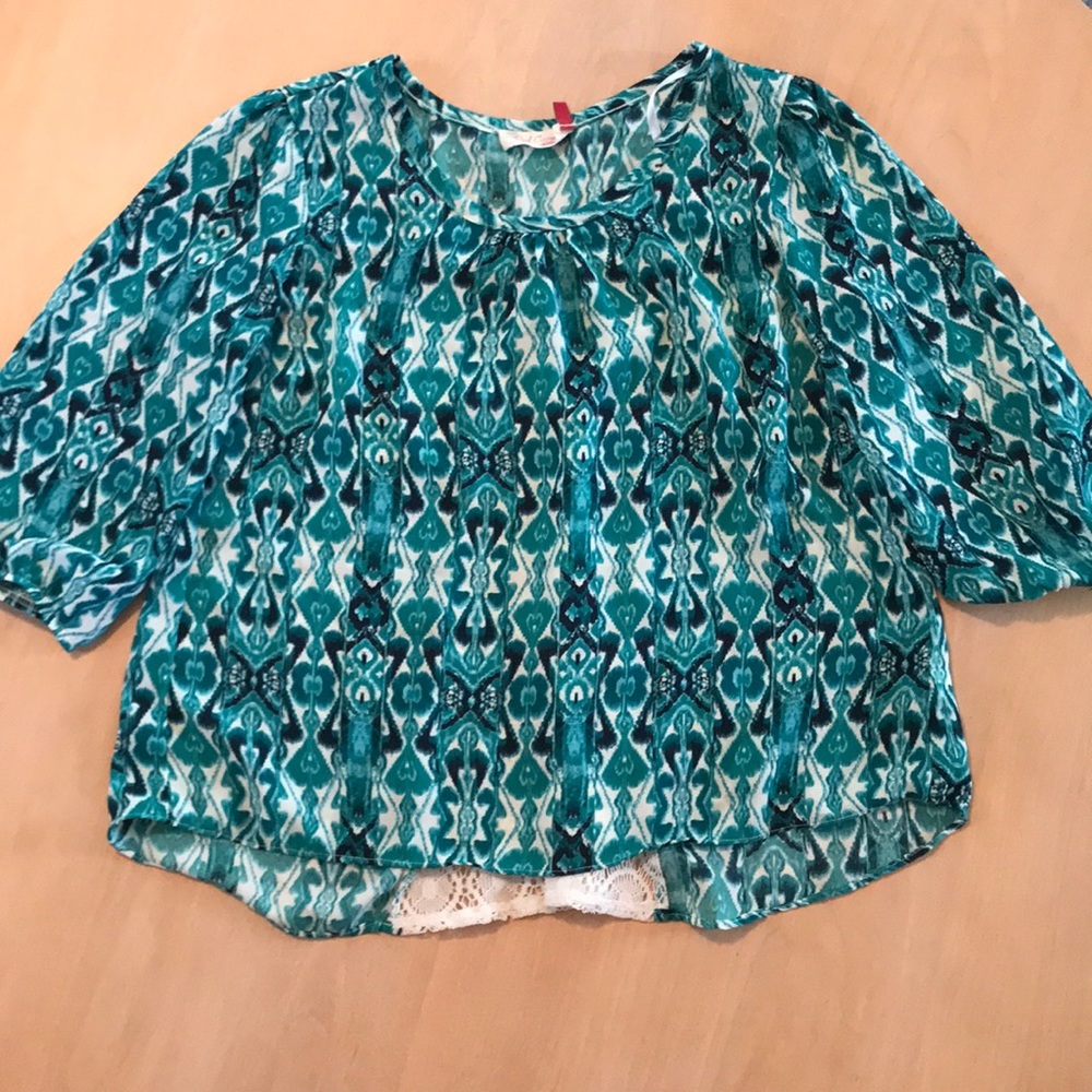 Red Camel girls blouse size L, EUC!